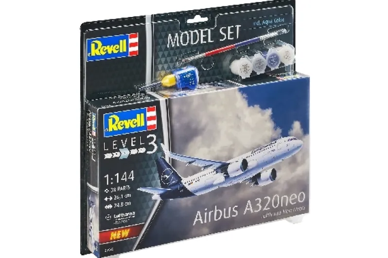 1:144 Model Set Airbus A320 Neo Lufthansa