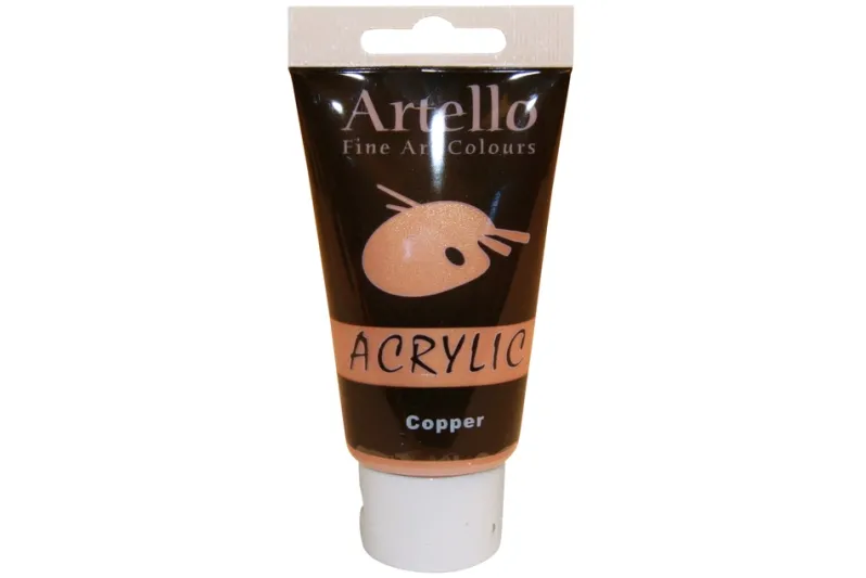 Akrylmaling Artello copper 75ml