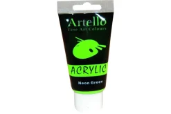 Akrylmaling Artello grøn neon 75ml
