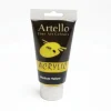 Akrylmaling Artello gul mid 75ml