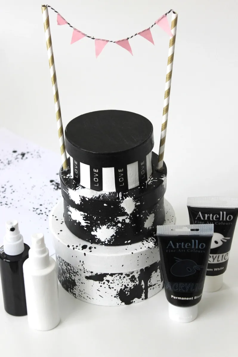 Akrylmaling Artello hvid titanium 75ml