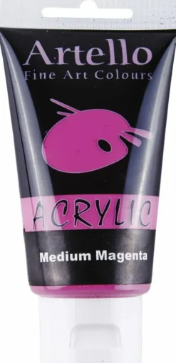 Akrylmaling Artello magenta medium 75ml