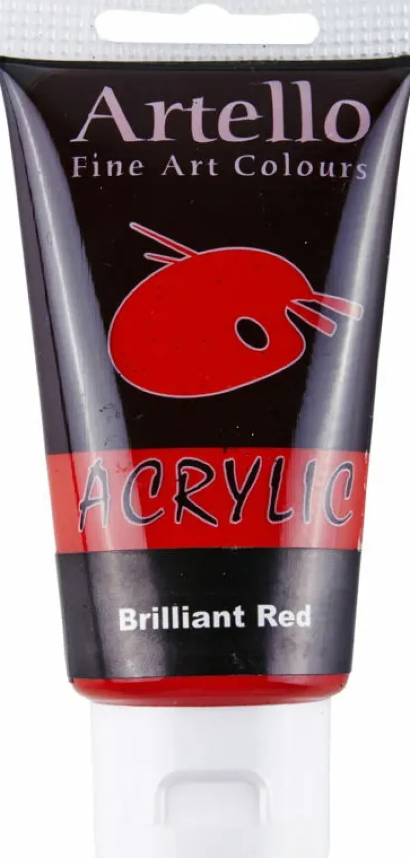 Akrylmaling Artello rød brilliant 75ml