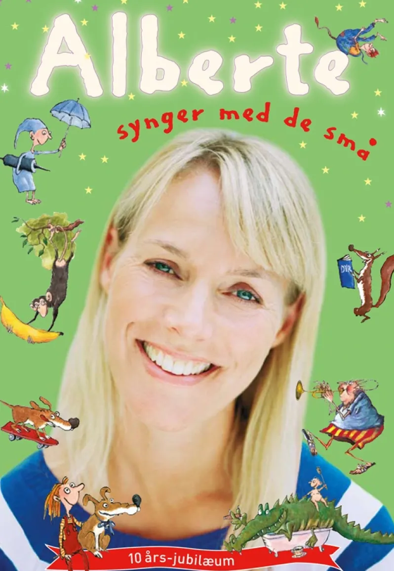 Alberte synger med de små + cd (Jubilæumsudgave)