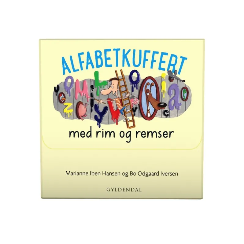 Alfabetkuffert med rim og remser