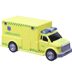 Ambulance med lys og lyd