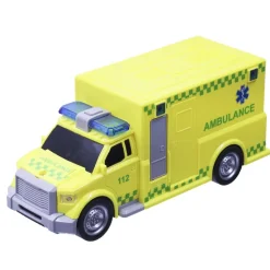 Ambulance med lys og lyd