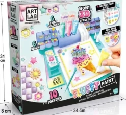 Art Lab Fluffy Paint Studio