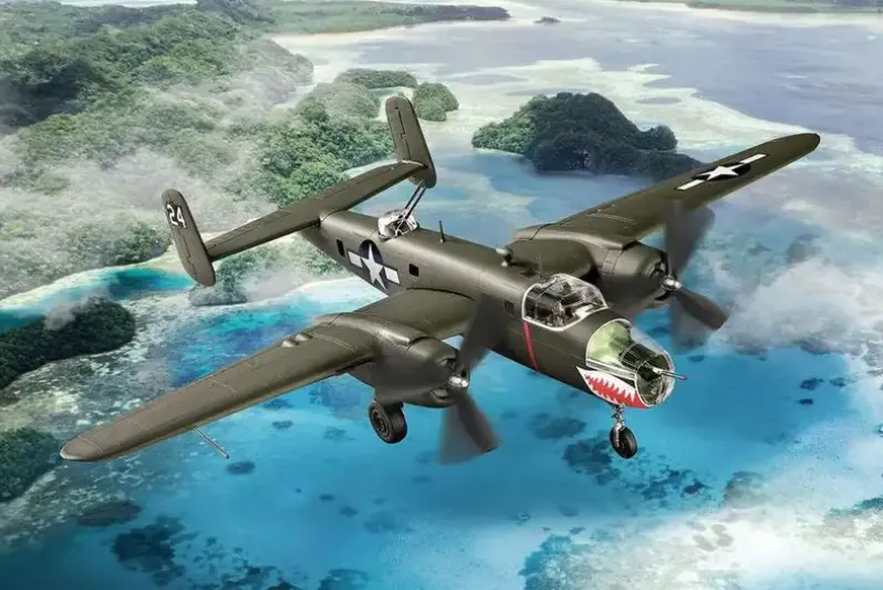 B-25 Mitchell 1:72 click system