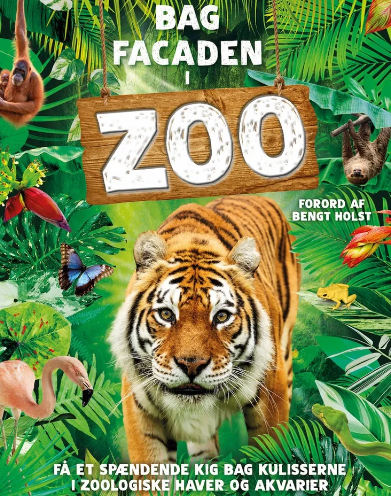 Bag facaden i zoo