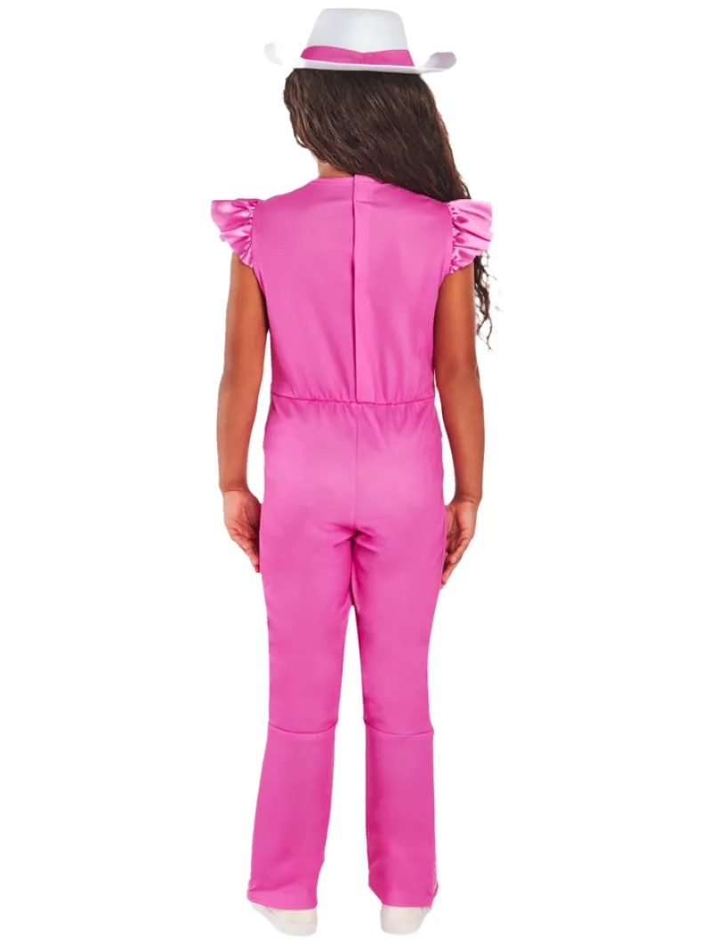 Barbie Cow-girl kostume med hat str. 5-6 år