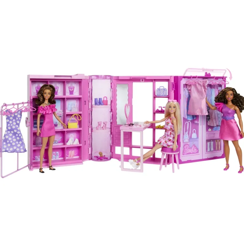 Barbie Fashion Fun Dream Closet med dukke