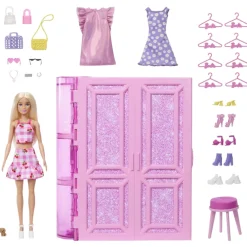 Barbie Fashion Fun Dream Closet med dukke