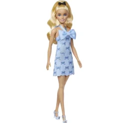 Barbie Fashionista Dukke Blå Sløjfer