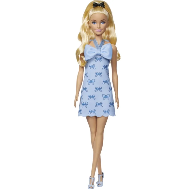 Barbie Fashionista Dukke Blå Sløjfer