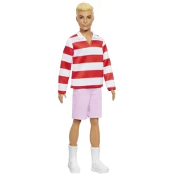 Barbie Fashionista Ken Dukke Rød & Hvid Striber