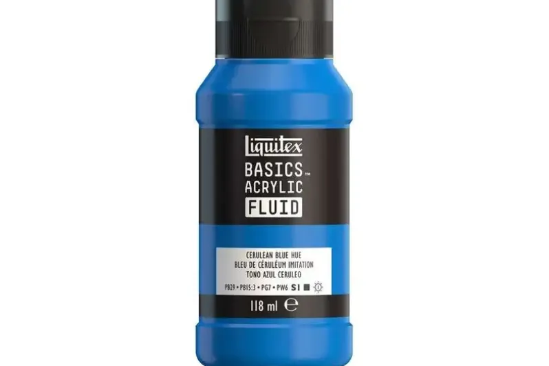 Basics fluid 118ml cerulean blue hue row 470