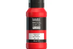 Basics fluid 118ml fluorescent red row 983