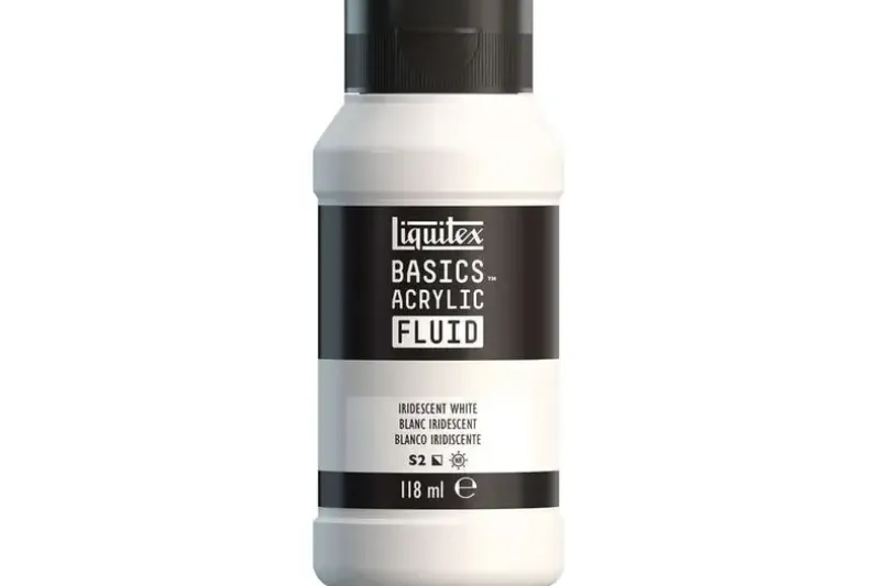 Basics fluid 118ml iridescent white row 238