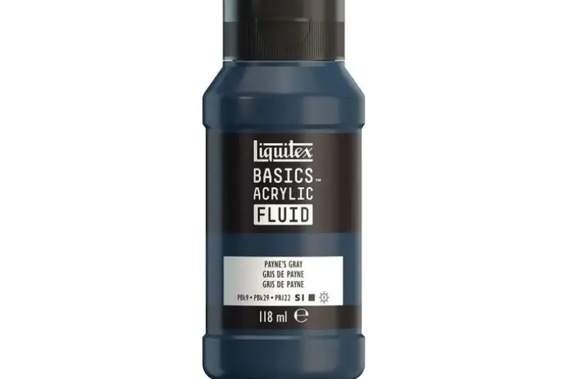 Basics fluid 118ml paynes grey row 310