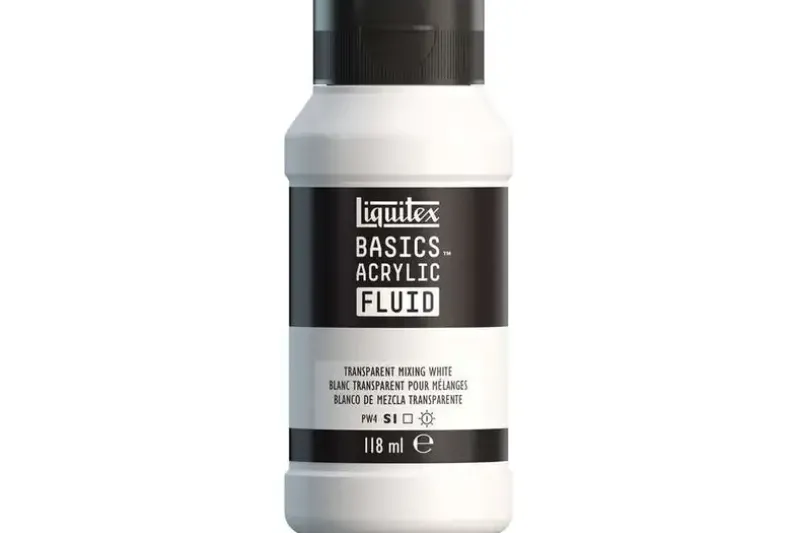 Basics fluid 118ml transparent mixing white row 43
