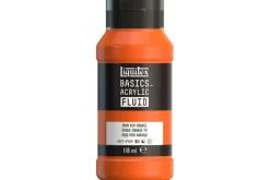 Basics fluid 118ml vivid red orange row 620