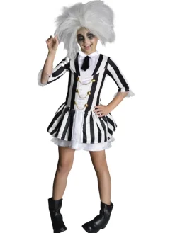 Beetlejuice kjole str. 5-7 år