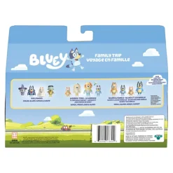 BLUEY Holiday Figure 4-pak Familetur