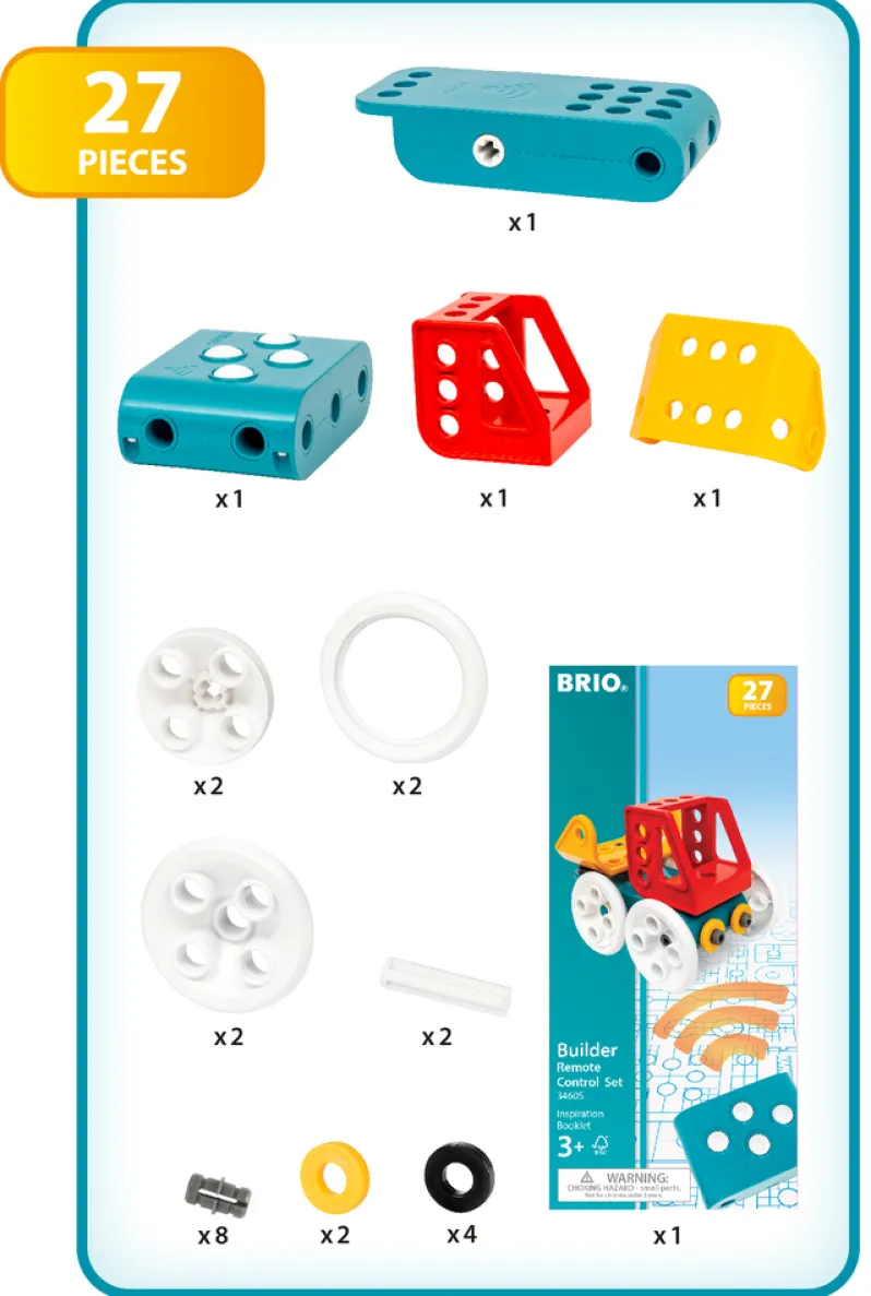 BRIO 34605 Builder Fjernbetjeningssæt