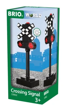 BRIO 33862 Jernbaneskilt med lys