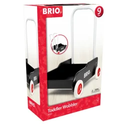 BRIO 31351 Lære-gå-vogn, sort