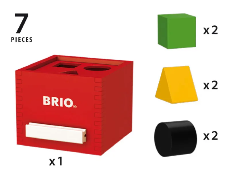 BRIO 30148 Putteboks, rød