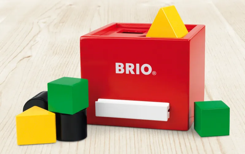 BRIO 30148 Putteboks, rød