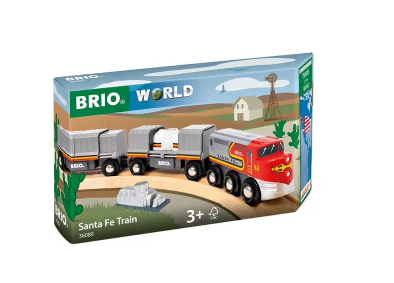 BRIO 36089 Santa Fe tog (Trains of the World)