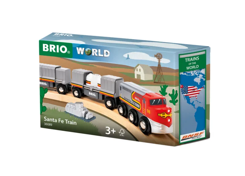 BRIO 36089 Santa Fe tog (Trains of the World)