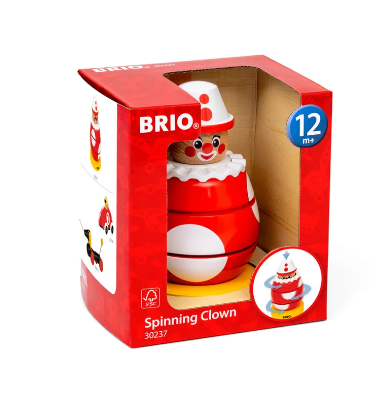 BRIO 30237 Snurrende klovn