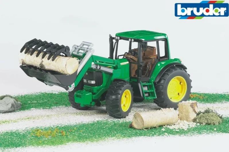 Bruder John Deere 6920 med frontlæsser