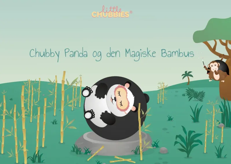 Chubby Panda og den Magiske Bambus