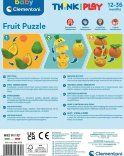 Clementoni Think and Play - Fruit puzzle