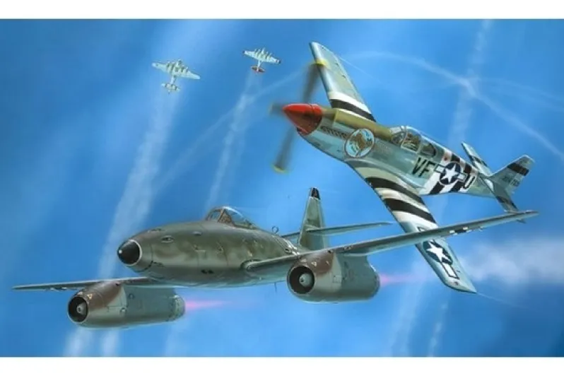 Combat Set Me262 & P-51B 1:72