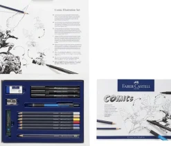 Comic Faber-Castell illustration set
