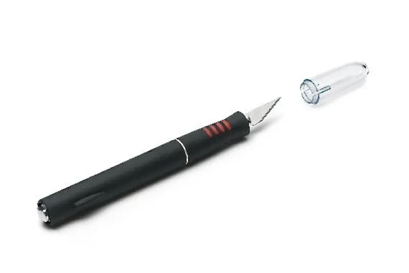 Cutter with spare blades