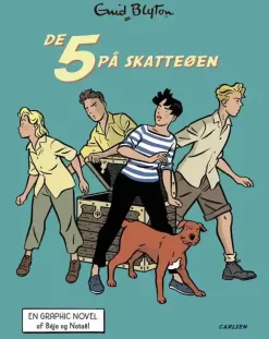 De 5 på skatteøen (1) - graphic novel