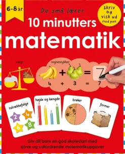 De små lærer - Skriv og visk ud - 10 minutters matematik