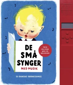 De små synger med musik