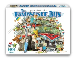 Den fantastiske bus - puslespil 1000 brikker