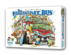 Den fantastiske bus - puslespil 1000 brikker
