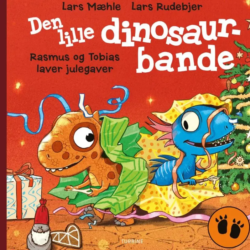 Den lille dinosaurbande – Rasmus og Tobias laver julegaver