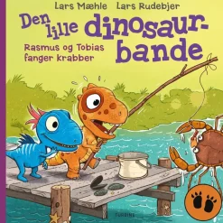 Den lille dinosaurbande – Rasmus og Tobias fanger krabber