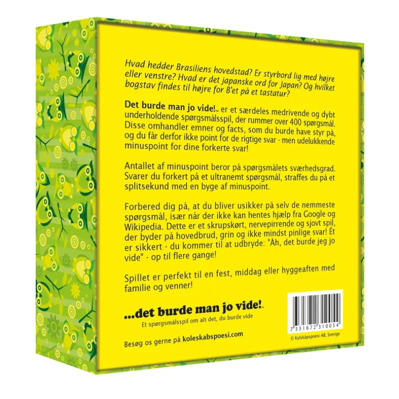 Det burde man jo vide